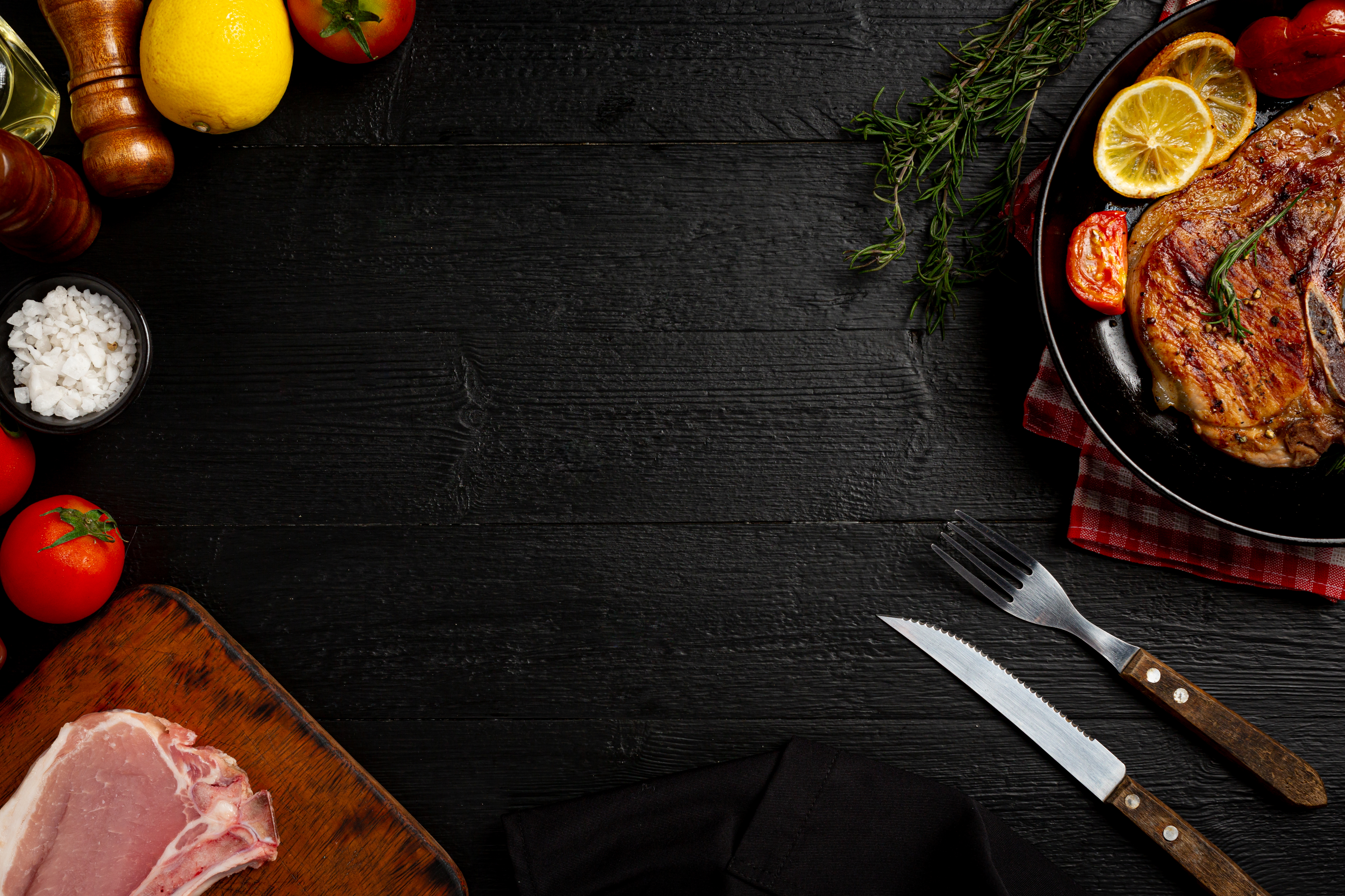 banner com alimentos